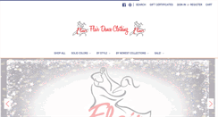 Desktop Screenshot of flairdanceclothing.com